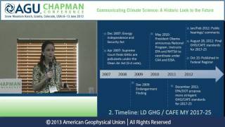 AGU Chapman Conference -- Climate Science: Hilary Zarin