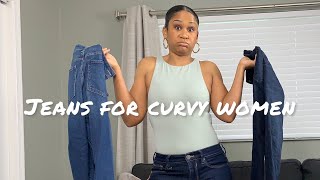 Best Jeans For Curvy Women|| Target and Express