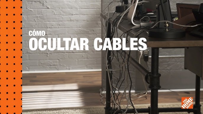 DIY como OCULTAR los CABLES del TELEVISOR, (muy fácil) 