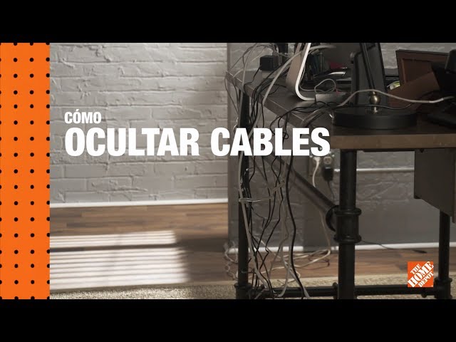 6 ideas para decorar, ocultar cables o disimular cables 