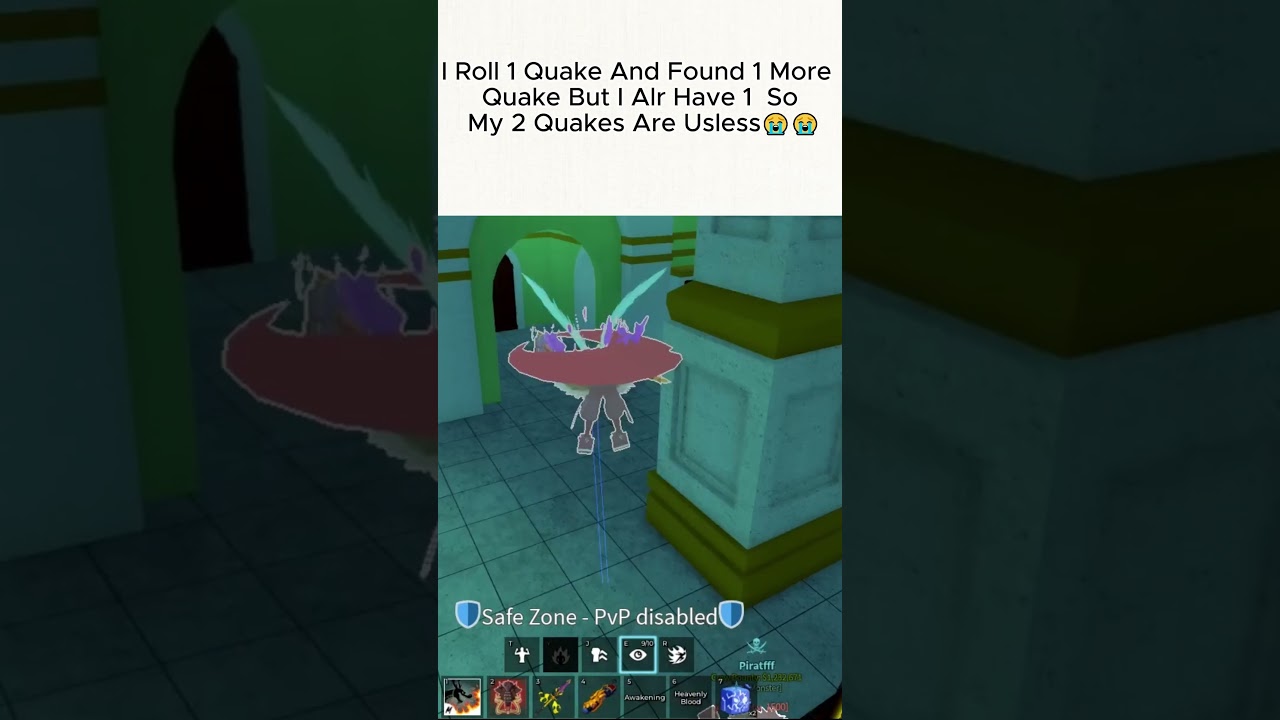 I Found 2 Quake Fruits in Blox Fruits BUT I Have No Storage... Pain! 😭💥 