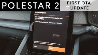 Polestar 2 OTA Update - First attempt!