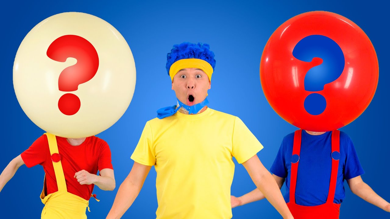 Guess Who is Inside the Balloon? | D Billions Kids Songs