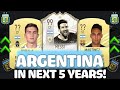 THIS IS HOW ARGENTINA WILL LOOK IN 5 YEARS (2025)!! FT. MESSI, MARTINEZ, DYBALA ETC... (FIFA 21)