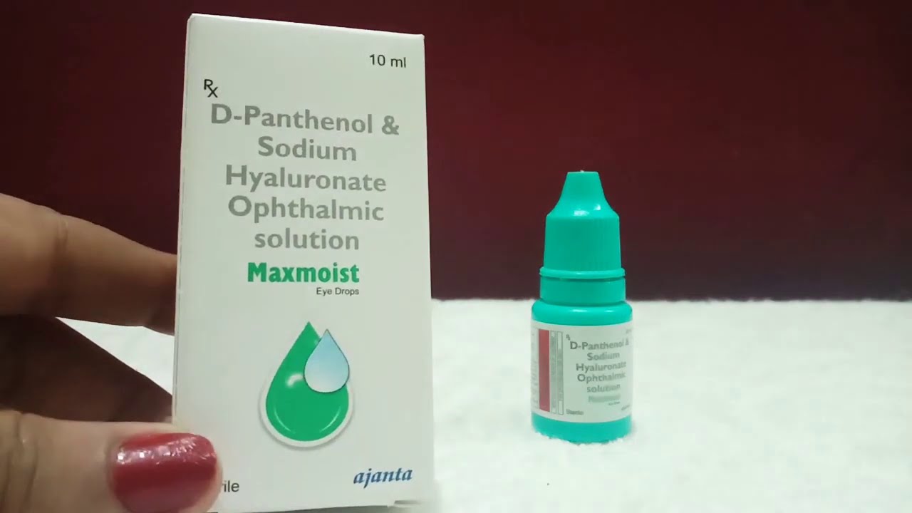 maxmoist eye drop uses and dosage in hindi YouTube