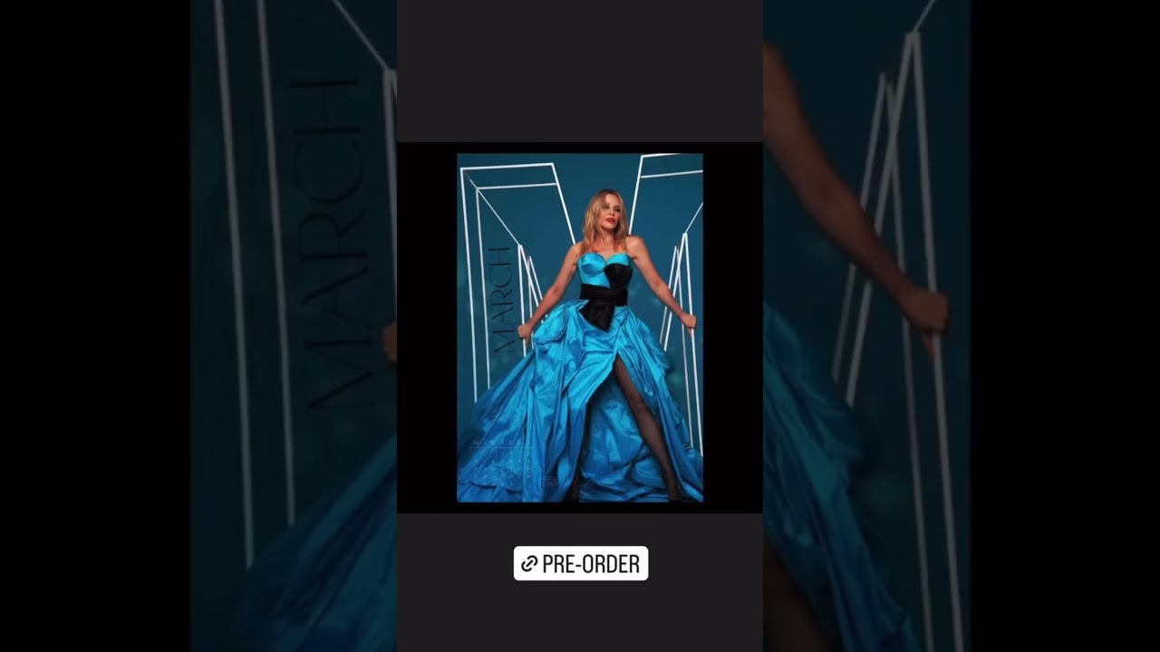Calendar Kylie Minogue 2023 - YouTube