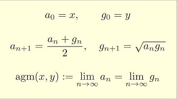 The Arithmetic-Geometric Mean: agm(x,y)