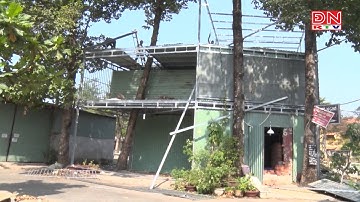 Cưỡng chế trường hợp lấn chiếm đất công tại TP.Biên Hòa