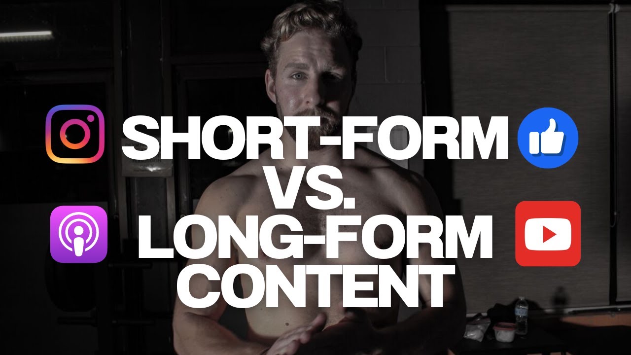 Short-Form Vs. Long-Form Content: Is There A Winner? - YouTube