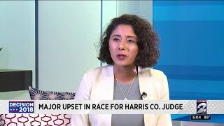 Major upset in race for Harris County Judge