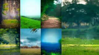 Natural Backgrounds for Photo Editing | Picsart & Photoshop - YouTube