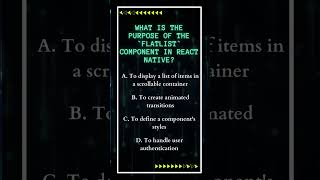 📋 Unveiling the Power of the 'FlatList' Component in React Native