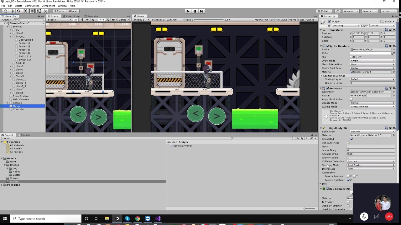 [3DVIETPRO]Hướng dẫn Animator, thao tác UI C# và unity cho bạn Trang ...