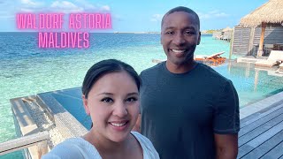 Maldives Travel Vlog | Waldorf Astoria Maldives