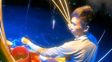 CÂU MỰC Đêm Phú Quốc - Vào Bờ Bán Mực / Squid Fishing (p2) ✅