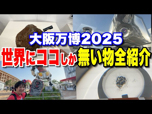 激レア 大阪万博 日本万博 激レア】大阪・関西万博にある世界初&世界最大の展示物を一挙大