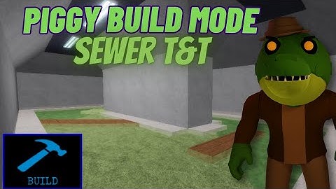 🕳 | 3 Sewer Tricks For You To Use In Your Builds! | Piggy: Build Mode
