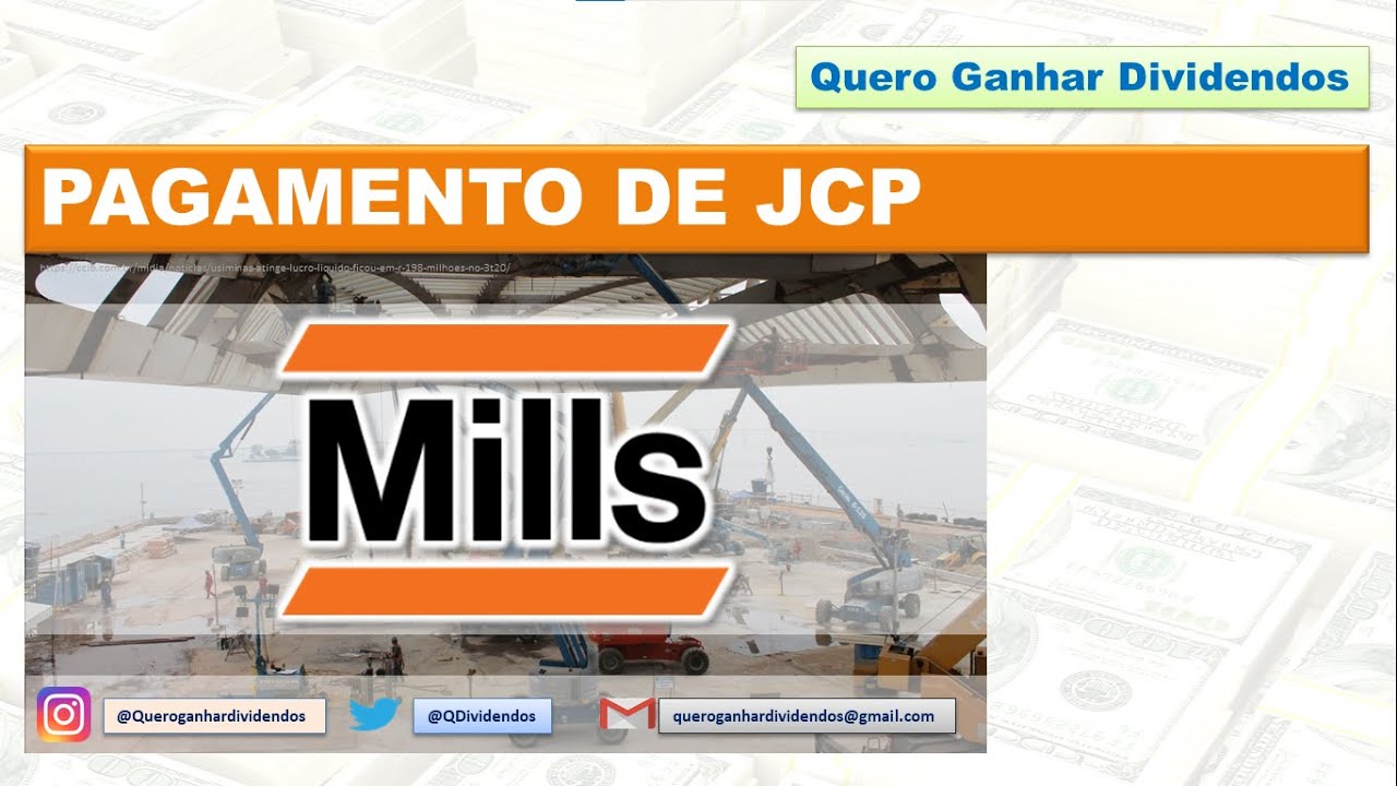 Mills pagará R$ 20,1 milhões em JCP #MILS3 #Mills #Dividendos #JCP #proventos
