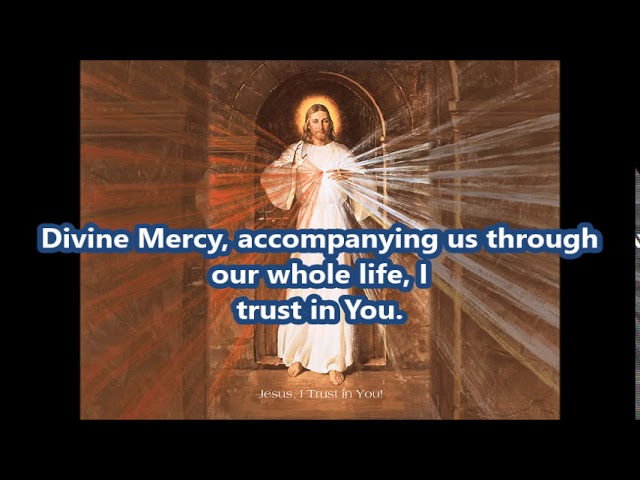 Sister Faustina  litany of the divine mercy class=