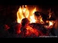 Испания Видео огня для релакса, оливковые и апельсиновые дрова горят в камине, костер HD 1080p