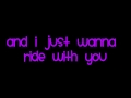 Justin bieber  ride lyrics