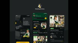 Home Cleaning App UIUX Design | Home Service App UIUX Design | Handyman Service App  UIUX | Figma screenshot 2