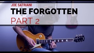 Joe Satriani  - The Forgotten (Part 2) - Guitar Cover chords