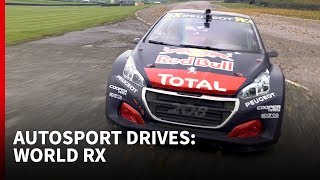 We drive Sebastien Loeb's 2018 Peugeot World Rallycross car!