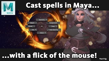 Maya Quick Tip: Use Maya like a pro with Marking Menus