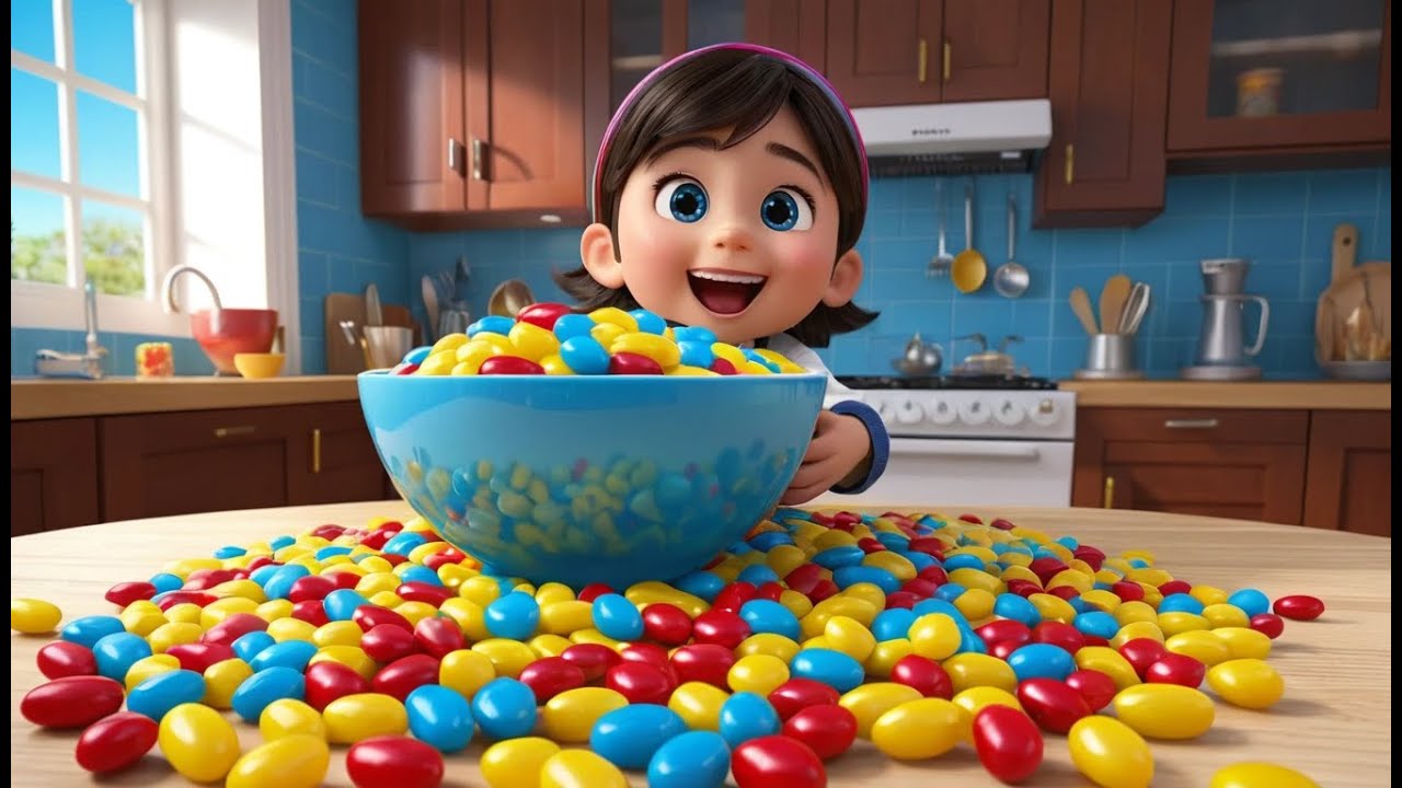 Where Did the Jelly Beans Go? | Fun Candy Song for Kids | Sing-Along