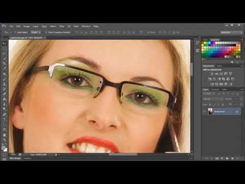 სათვალის მოშორება სახიდან – ჩემი ვორქშოფი  (advanced removing eyeglass)