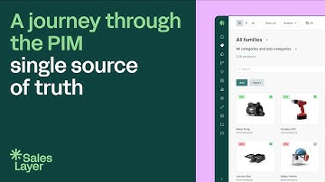 A journey through the PIM - Single source of truth