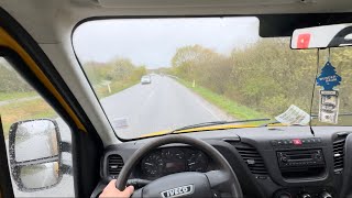 Iveco Daily 35-160 ( 156 PS) Test drive driving around