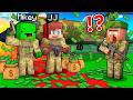 JJ and Mikey Became RICH MILITARY in Minecraft ! - Maizen