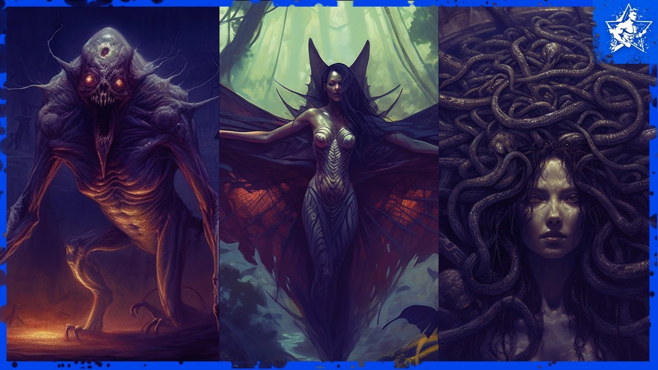 Whispers of Myth: Dark Fantasy Legendary Creatures from Around the ...