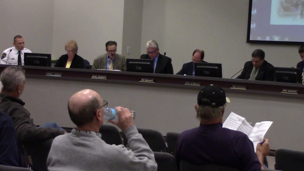Cecil Township Supervisors Meeting 11716 5 of 8 YouTube