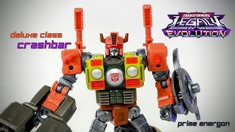 TRANSFORMERS LEGACY EVOLUTION DELUXE CLASS CRASHBAR!