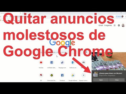 Eliminar publicidad de google chrome virus