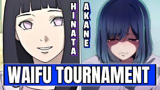 Hinata Vs Akane Debate Gets Heated Who Wins? Waifu Tournament