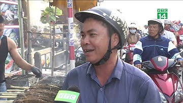 Phố cá lóc nướng lớn nhất TP HCM nhộn nhịp trong ngày vía Thần Tài| VTC14