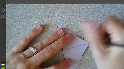 Paper Folding Example for Angle Bisector