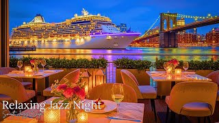Smooth Sleep Jazz Autumn Night 🍂🔥 | Cozy Saxophone & Soft Piano Jazz Music for Relaxation