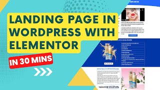 How to Create a Stunning Landing Page in WordPress with Elementor | Step-by-Step Tutorial