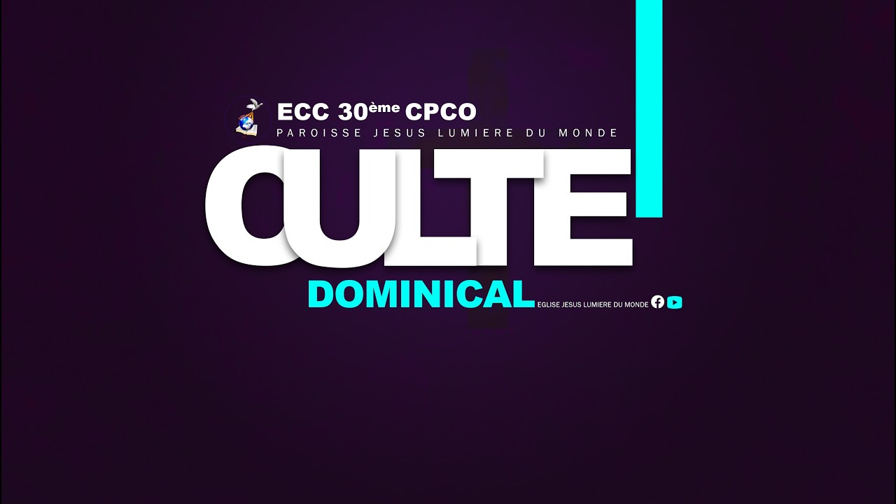 Culte dominical du 01 Mars 2026