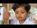 Baby is enjoying craft # cute baby