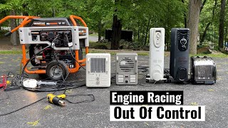Generac XG10000e Generator Racing Out Of Control  Bad Governor?