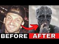 The Black Alien Project | Man Transforms Himself Into Alien