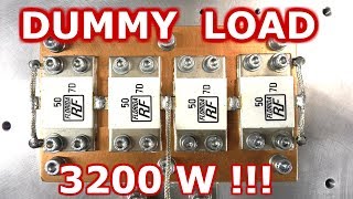 Мощный эквивалент антенны 50 Ом Power Dummy Load 50 Ω 3200W Abschlußwiderstand