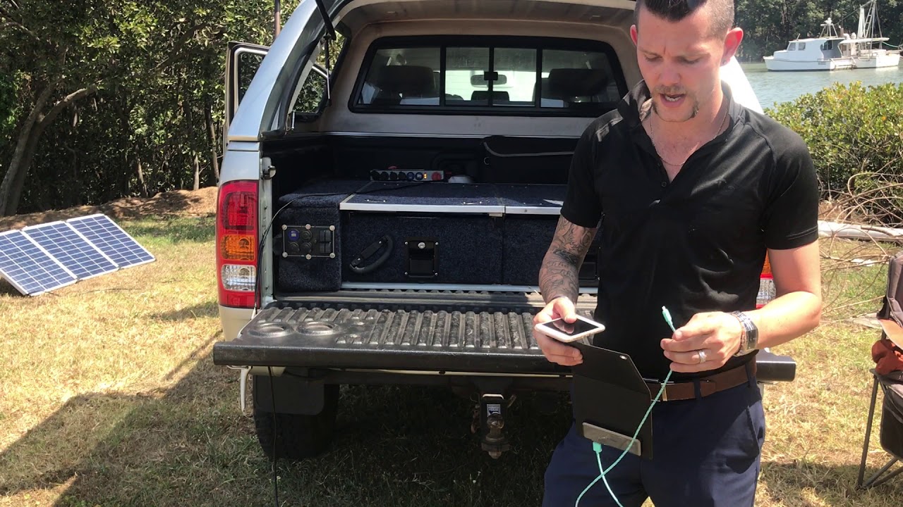 BAINTECH 6W Folding Solar Charger - YouTube