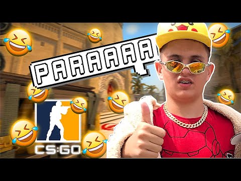 PAULINHO O LOKO NO CS:GO!! - IRRITANDO GERAL NO CS COM PAULINHO